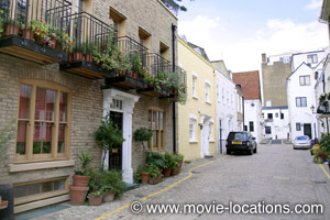Genevieve location: Rutland Mews South, Knightsbridge, London