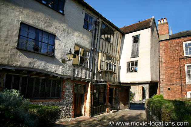 The Go-Between filming location: Tombland Alley, Norwich, Norfolk