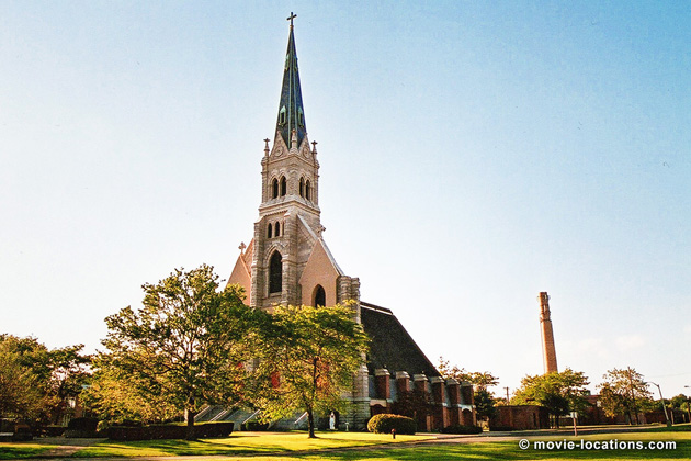 The Godfather film location: Mission of the Immaculate Virgin, Hylan Boulevard, Mount Loretto, Staten island