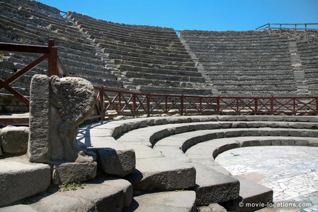 Goodbye Mr Chips (1969) film location: Odeon Theatre, Pompeii, Italy