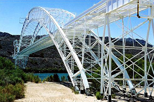 The Grapes Of Wrath film location: Trails Arch Bridge, Topock, California