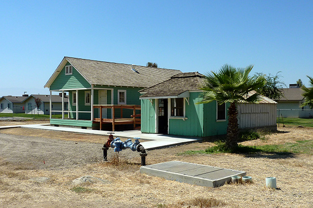 The Grapes Of Wrath film location: Weedpatch Camp, Arvin, California