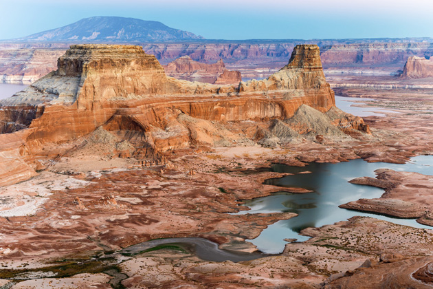 The Greatest Story Ever Told film location: Gunsight Butte, Padre Bay, Utah
