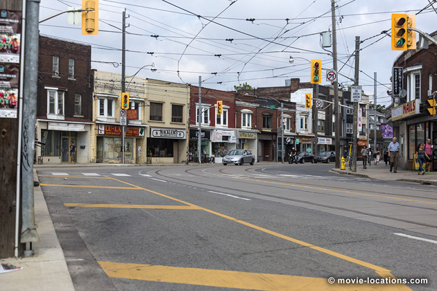 Hairspray (2007) filming location: Dundas Street West, Roncesvalles, Toronto