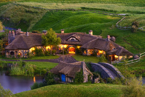 The Hobbit film location: Matamata, North Island, New Zealand