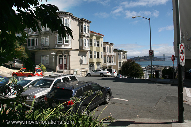 Hulk film location: Vallejo Street, San Francisco