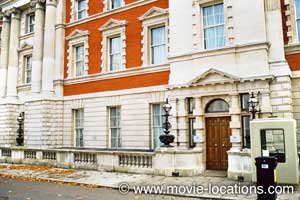 The Ipcress File location: Admiralty Building, The Mall, London SW1
