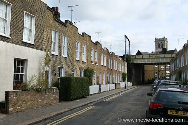 It Always Rains On Sunday film location: Clarence Way, Chalk Farm, London