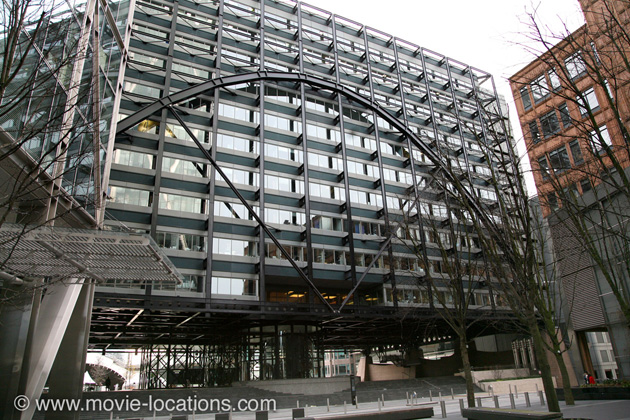 Jack Ryan: Shadow Recruit filming location: Exchange Building, Primrose Street, London
