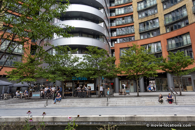 Jason Bourne filming location: Paddington Basin, Paddington, London W2