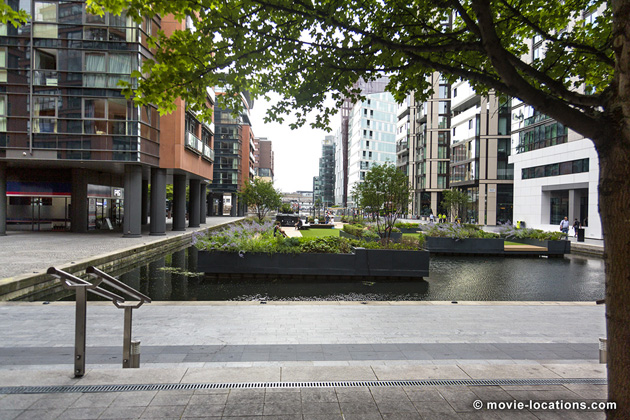 Jason Bourne filming location: Paddington Basin, Paddington, London W2