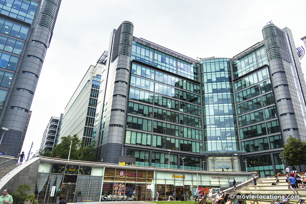 Jason Bourne filming location: Sheldon Square, Paddington Basin, Paddington, London W2