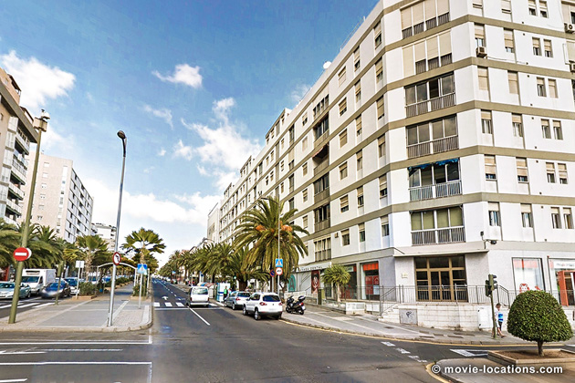 Jason Bourne filming location: Av Tres de Mayo, Santa Cruz de Tenerife, Canary Islands