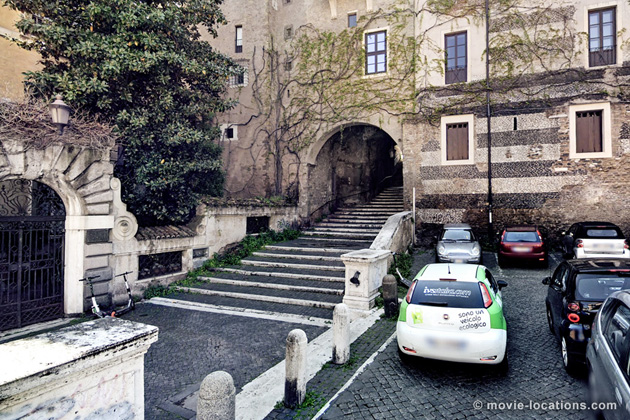 John Wick Chapter 2 filming location: Scalinata di Borgia (Stairway of the Borgias), Rome