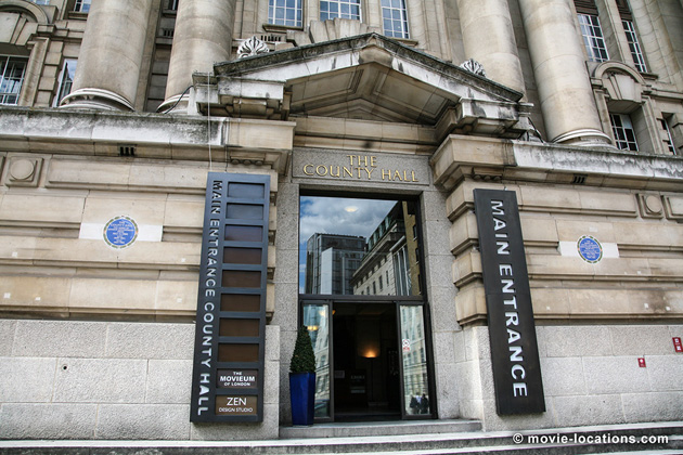 Kick Ass film location: County Hall, Belvedere Road, London