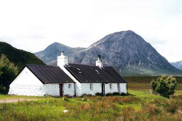 Kuch Kuch Hota Hai filming location: Black Rock Cottage, Glen Coe, Scotland