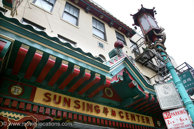 The Lady From Shanghai filming location: Sun Sing Center, Grant Avenue, Chinatown, San Francisco