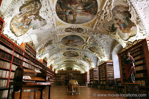 The Omen (2006) filming location: Strahov Monastery, Czech Republic