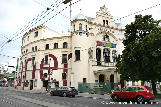 The Night Porter location: Volksoper Vienna, Wahringer Strasse, Vienna
