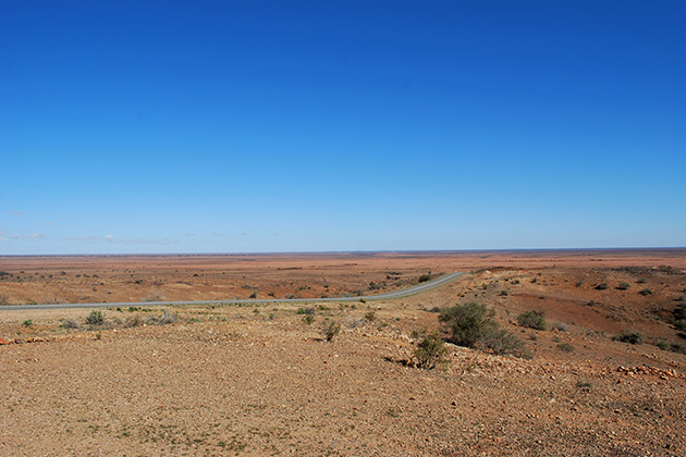 Mad Max 2: The Road Warrior filming location: Mundi Mundi Lookout, Silverton, New South Wales