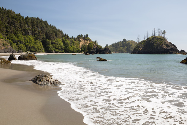 The Majestic film location: College Cove Beach, Trinidad, Northern California