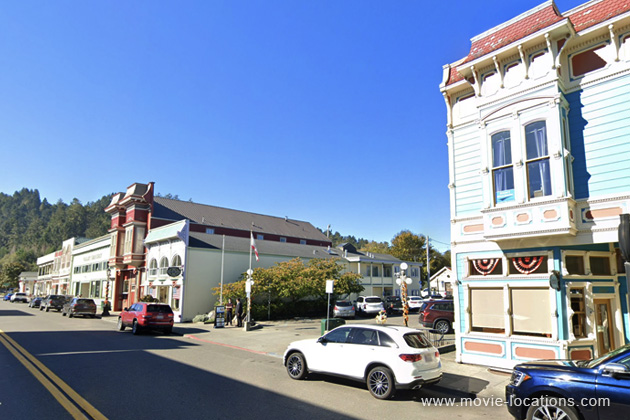 The Majestic film location: Main Street, Ferndale, Northern California