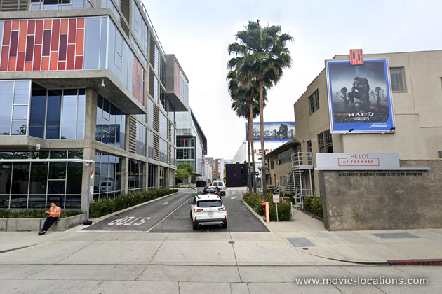 The Majestic film location: The Lot, Formosa Avenue, West Hollywood