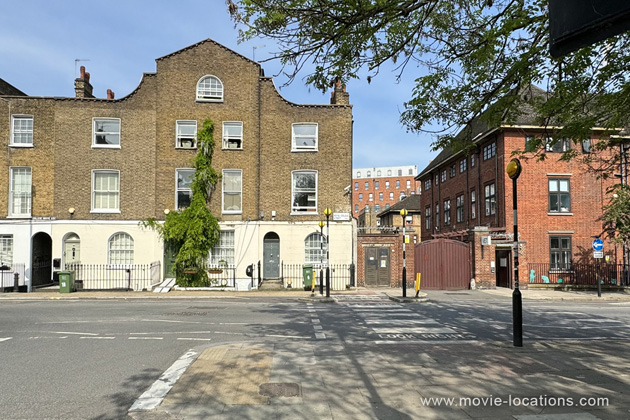 The Man Who Knew Too Much film location: Plender Street, Camden Town, London NW1;