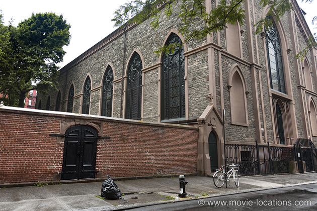 Mean Streets location: Old St Patrick's Cathedral, Mulberry Street, Little Italy, New York