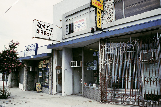 Memento location: Edward I Zwern Building, Foothill Boulevard, Sunlad, San Fernando Valley