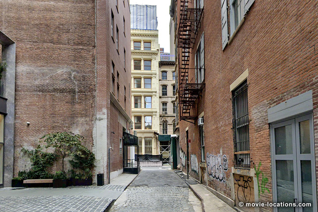 Men In Black film location: Franklin Place, Tribeca, New York