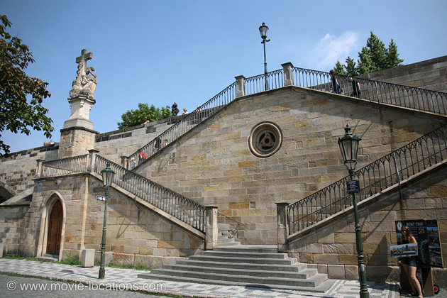 Mission: Impossible location: Na Kampe, Prague