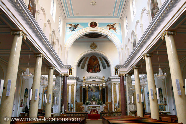 Mona Lisa location: St Peter's Italian Church, 138 Clerkenwell Road, Clerkenwell