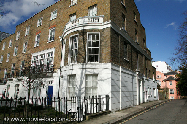 Morgan – ASuitable Case For Treatment filming location: Campden Hill Square, Holland Park, London