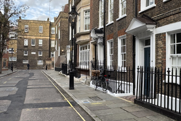 Murder By Decree film location: Barton Street, Westminster, London SW1