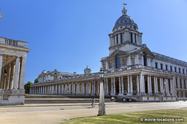 Murder By Decree film location: Old Royal Naval College, Greenwich, London SE10