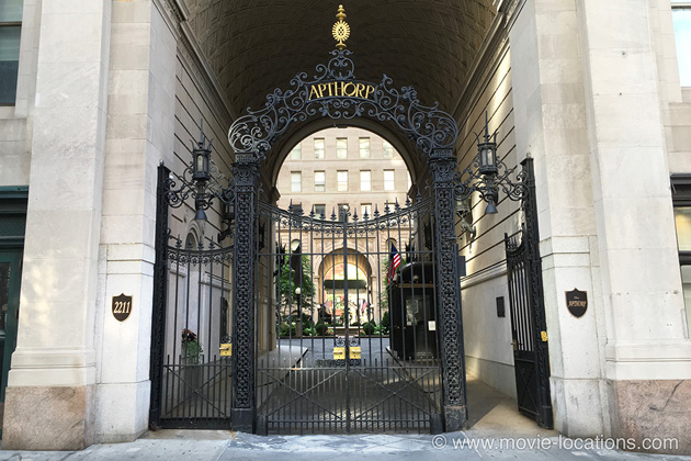 Network filming location: Apthorp Apartments, Broadway, Upper West Side, New York