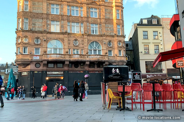 The Naked City film location: Leicester Square, London WC2