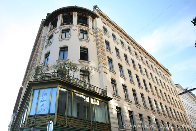The Night Porter filming location: Linke Wienzeile, Vienna