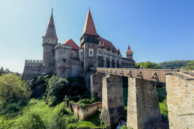 Nosferatu film location: Corvin Castle, Hunedoara, Romania
