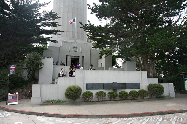 Pal Joey location: Coit Tower, Telegraph Hill, San Francisco