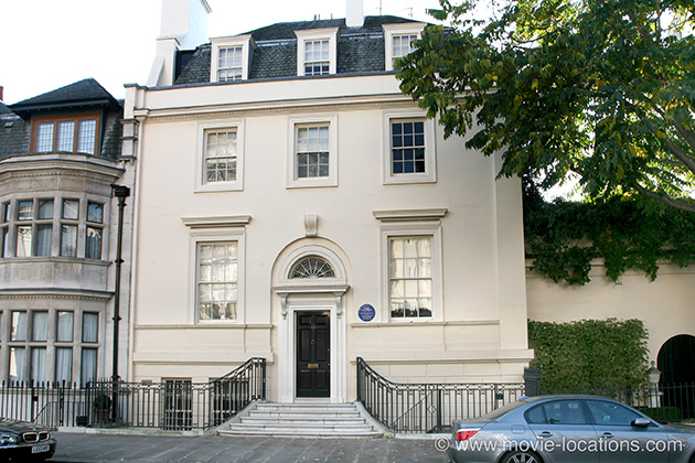The Paradine Case location: Wilton Crescent, Belgravia