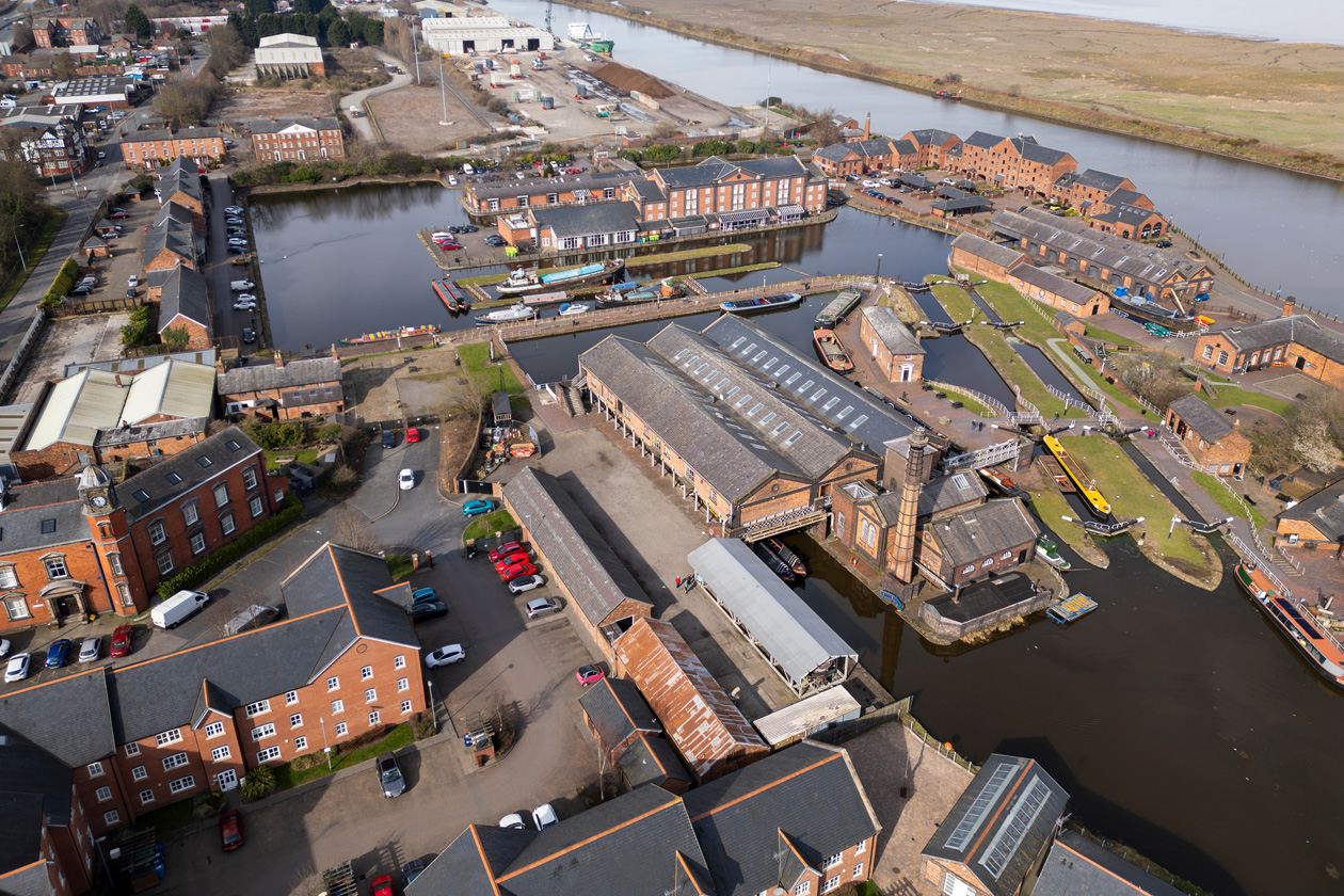 Peaky Blinders The Immortal Man film location: National Waterways Museum, Ellesmere Port, Cheshire