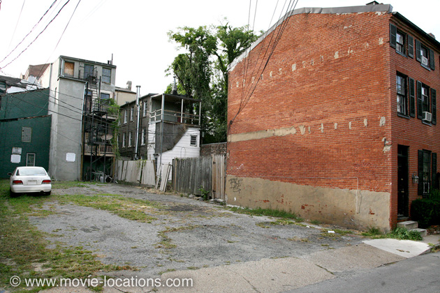 Pink Flamingos filming location: Tyson Street, Baltimore, Maryland