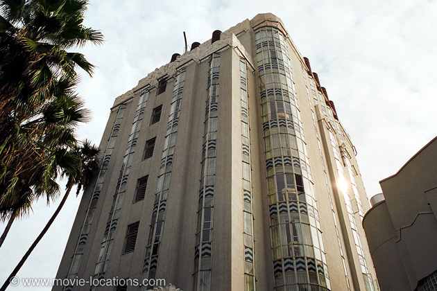 The Italian Job (2003) location: Sunset Tower, Sunset Boulevard, West Hollywood, Los Angeles