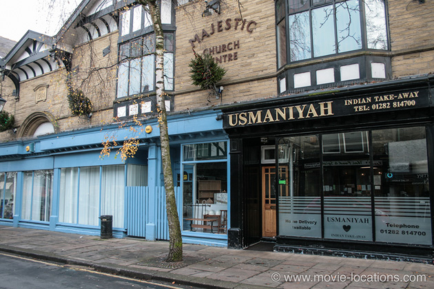 A Private Function filming location: Albert Road, Barnoldswick, Lancashire