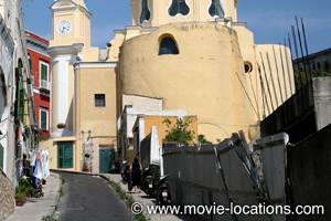 Il Postino filming location: Via San Rocco, Marina Corricella, Procida, Bay of Naples, Italy