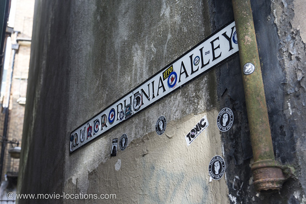 Quadrophenia location: alley by 11 East Street, Brighton