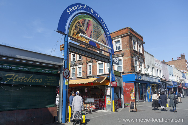 Quadrophenia location: Shepherds Bush Market, Goldhawk Road, London W12