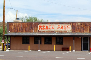 Raising Arizona location: Reata Pass Steakhouse, North Alma School Parkway, Arizona